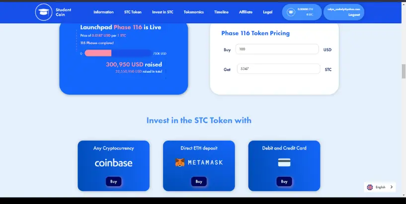 ICO launchpad