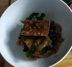 Natto with Konbu
