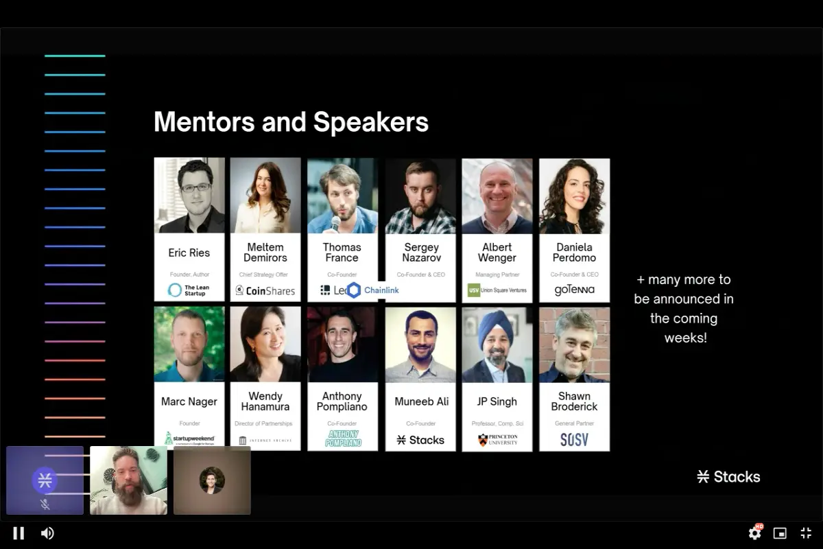 Mentors and Speakers