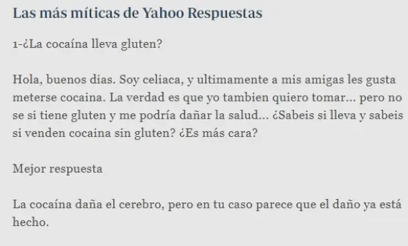 Pregunta sin sentido