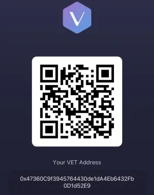 VET Exodus Wallet Address