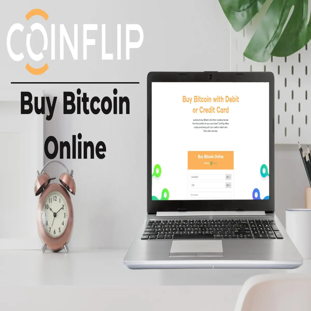 Buy Bitcoin Online on Coinflip