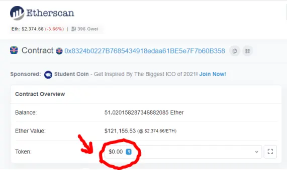 Just one token