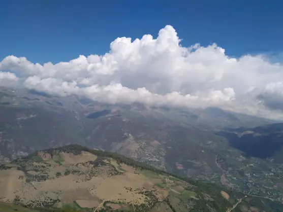 An Adventurous trip on the 2400-meter mountain of Kolaho, Talesh Heights, Gilan, Iran.