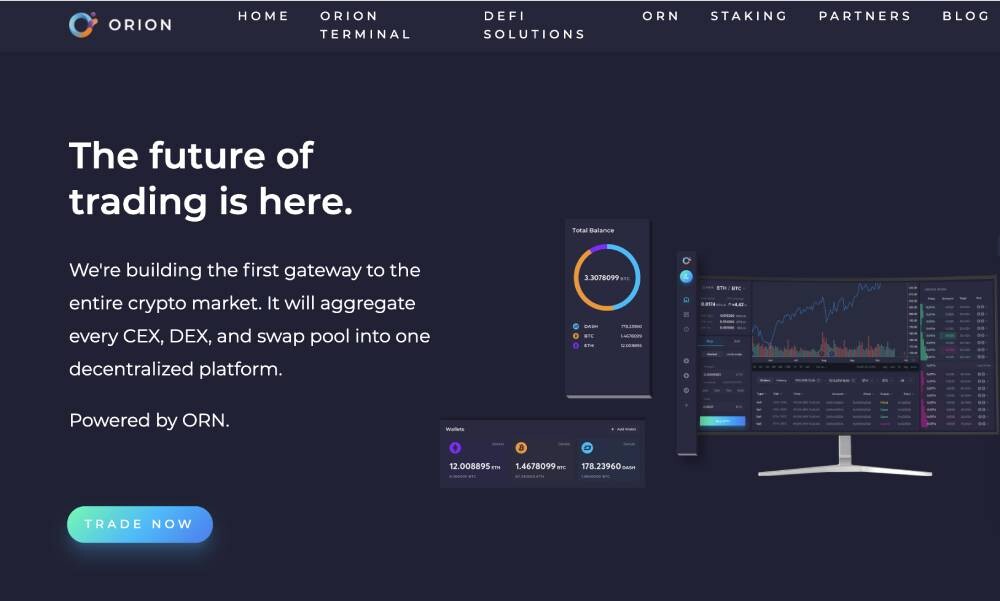orion, dex, trading, cryptocurrency, blockchain
