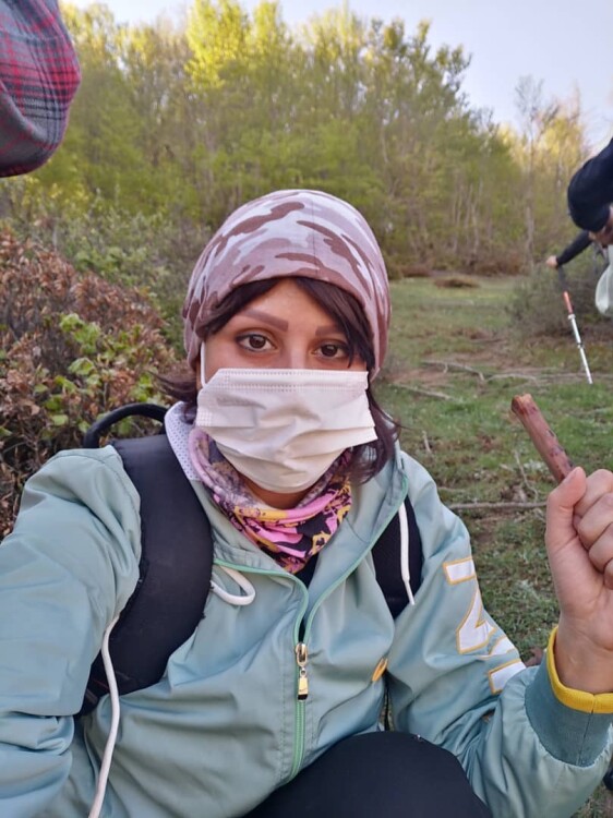 An Adventurous trip on the 2400-meter mountain of Kolaho, Talesh Heights, Gilan, Iran.