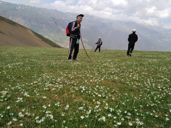 An Adventurous trip on the 2400-meter mountain of Kolaho, Talesh Heights, Gilan, Iran.