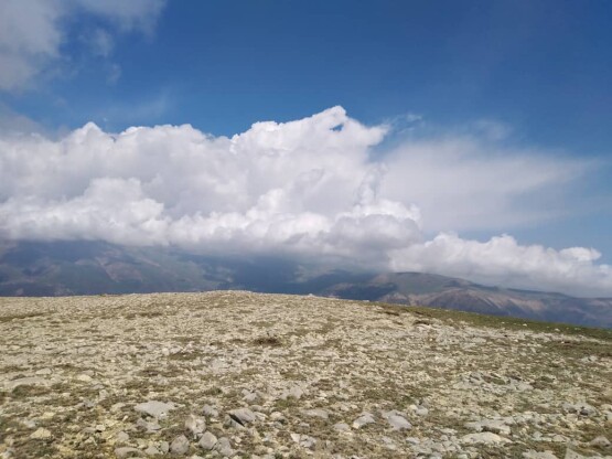 An Adventurous trip on the 2400-meter mountain of Kolaho, Talesh Heights, Gilan, Iran.