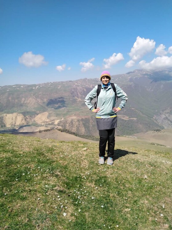 An Adventurous trip on the 2400-meter mountain of Kolaho, Talesh Heights, Gilan, Iran.