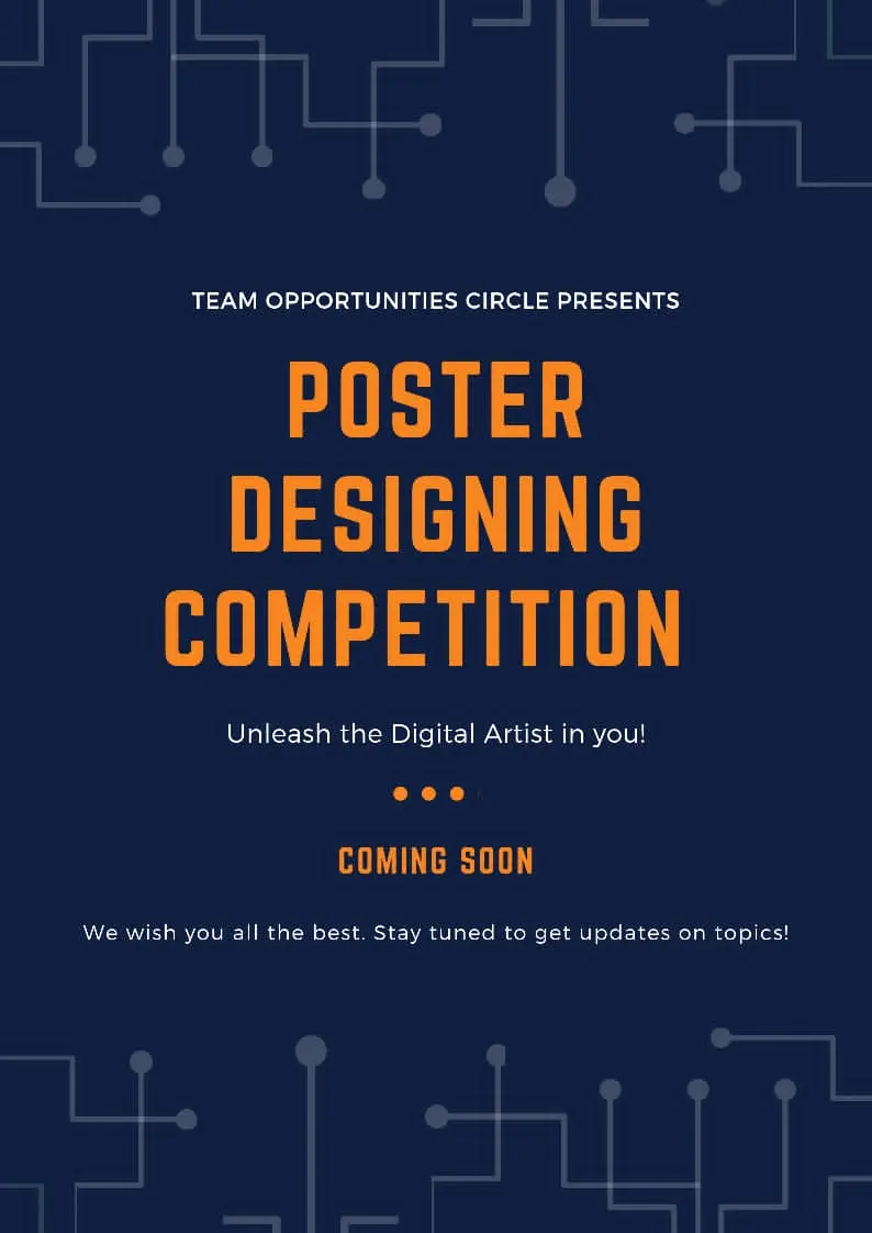Poster Designing Competition