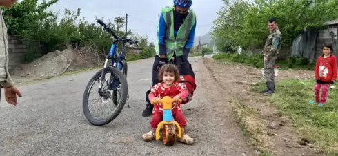 Cycling And Discovering A New Village Deep in The Forest