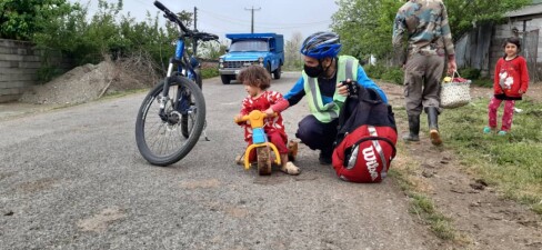 Cycling And Discovering A New Village Deep in The Forest