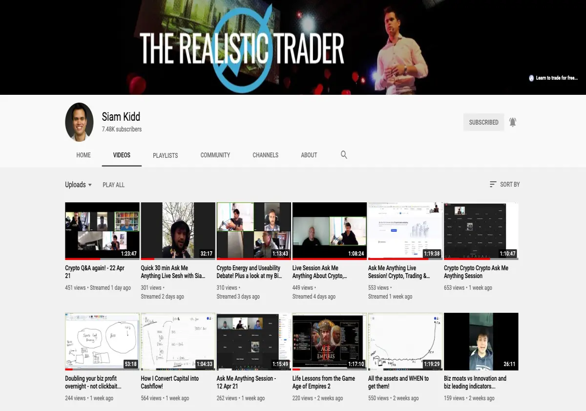 Realistic Trader