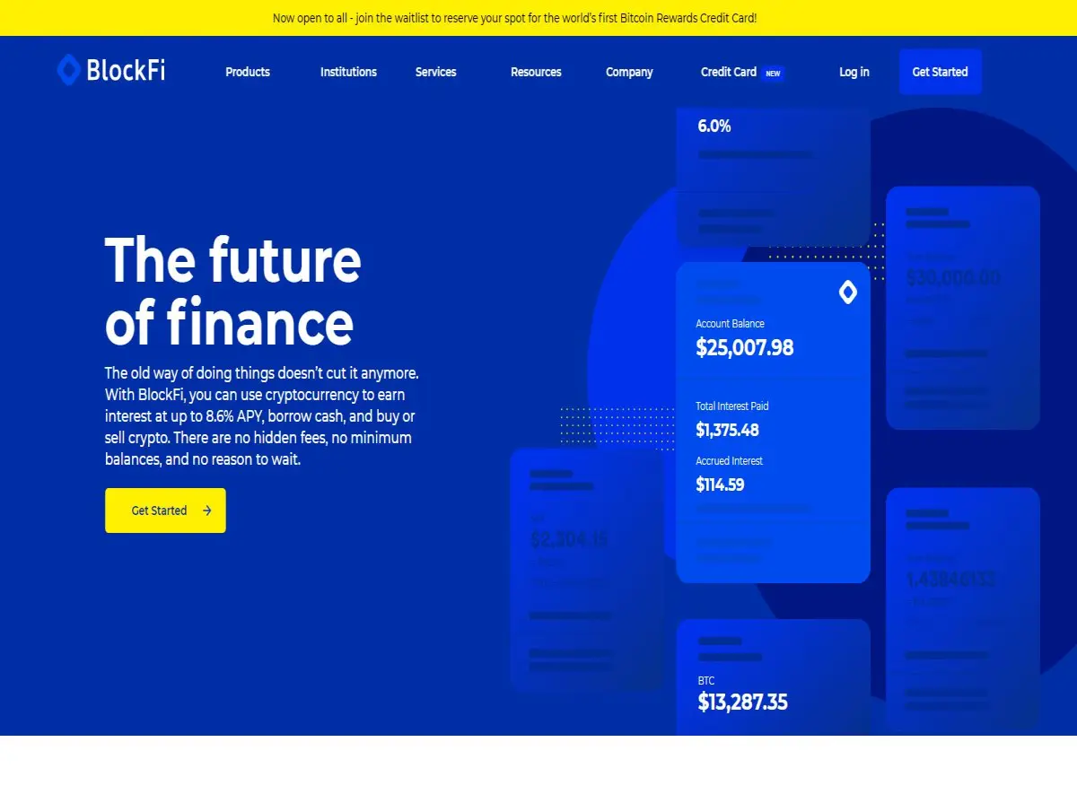 BlockFi is a crypto management platform that lets you leverage your cryptocurrency and put it to fair use.