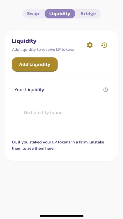 add liquidity in goose finance