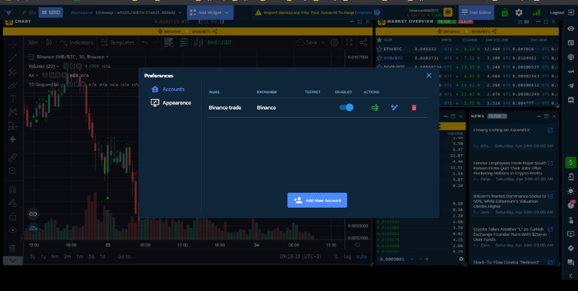 Aurox API key connection