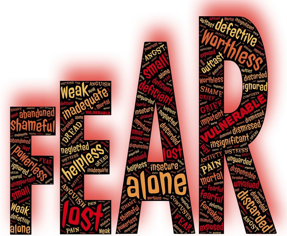 Fearing and doubting leads to unexpected mistake and occasional failure