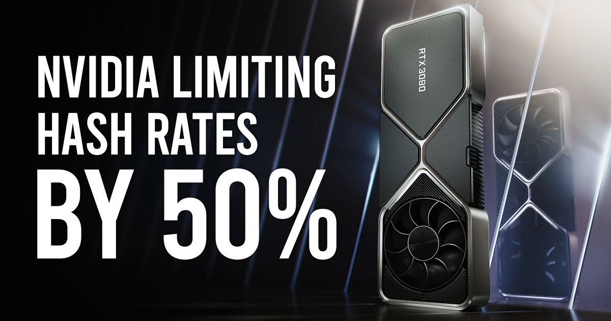 Nvidia Hash Rates Limiting