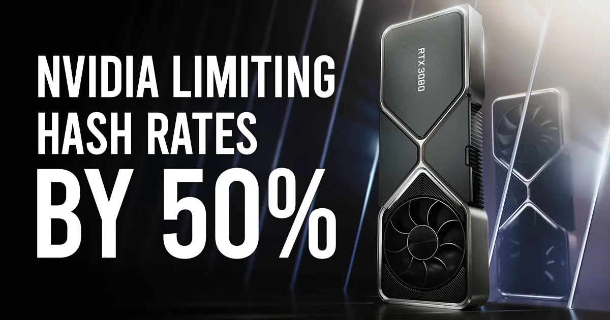 Nvidia Hash Rates Limiting
