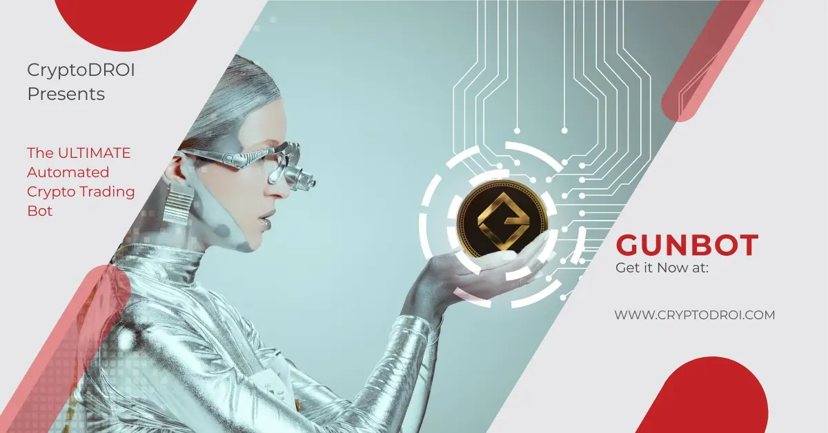 CryptoDROI presents Gunbot, the ultimate automated crypto trading bot, get Gunbot now at www.cryptodroi.com