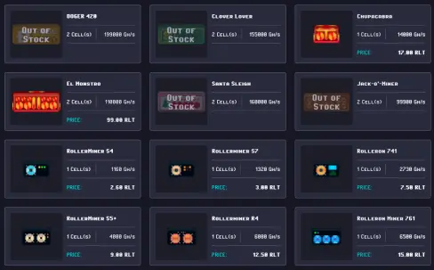 Buying Rigs