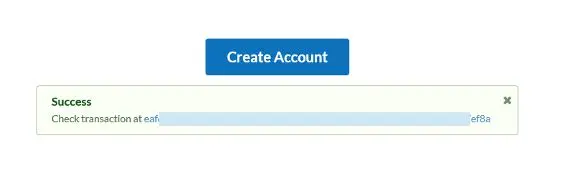 Transaction success