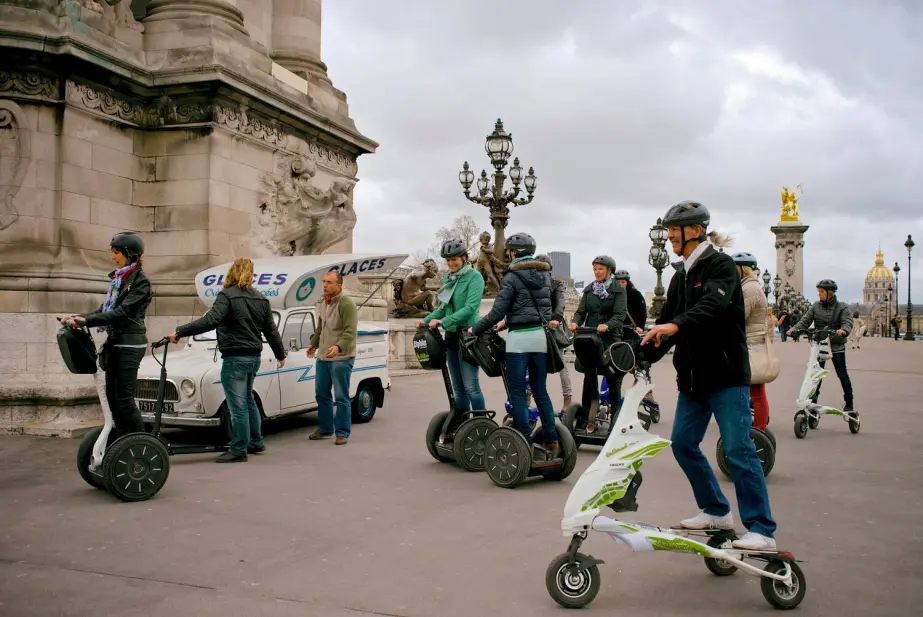 Tourists in Paris