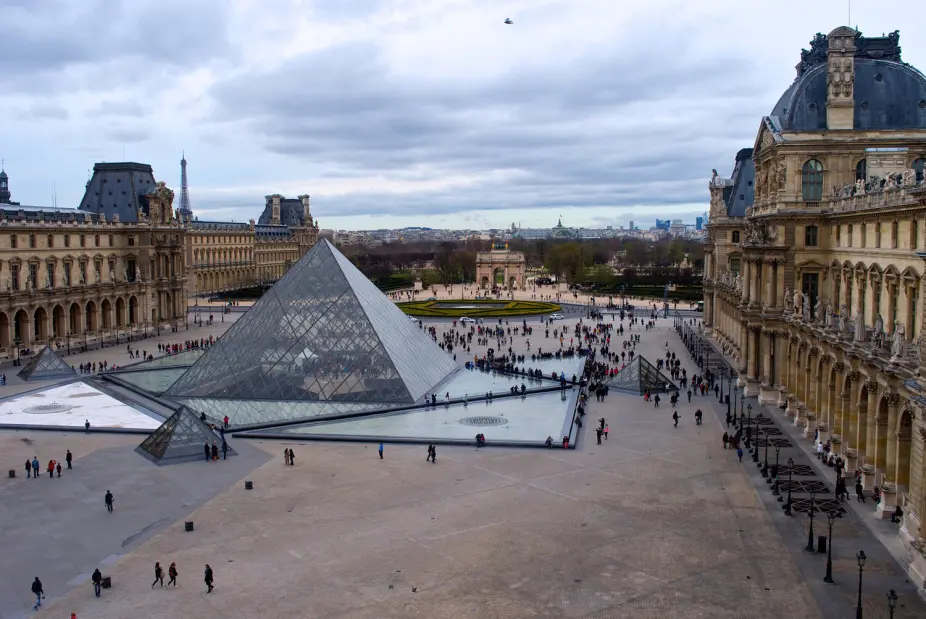 Louvre building Paris