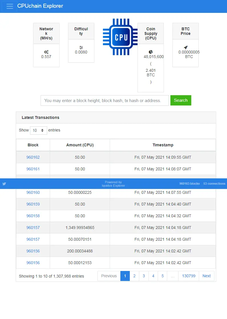 CPU Explorer
