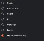 options photo with presearch