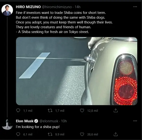 tuit de Elon Musk
