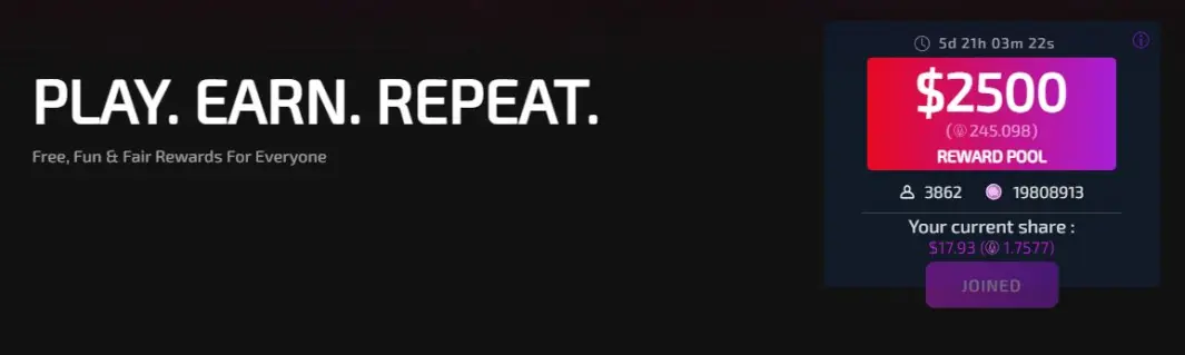 Play.Earn.Repeat.