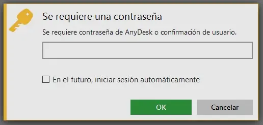 Conectarse a un equipo mediante Anydesk