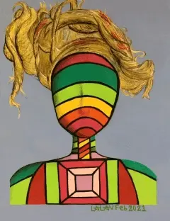 NFT Art Museum - Lalav's Between Lines Rare