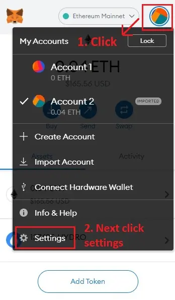 Metamask BSC