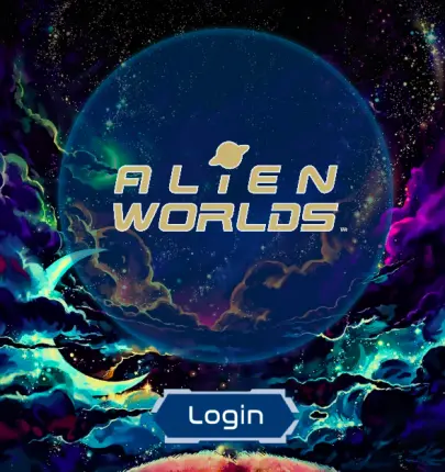 Snapshot from AlienWorlds io