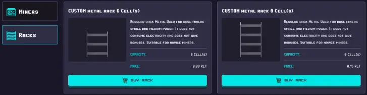 Snapshot from Rollercoin