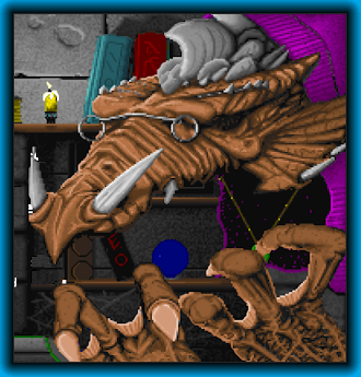 The Dragon Pharaoh from Might and Magic IV: Clouds of Xeen
