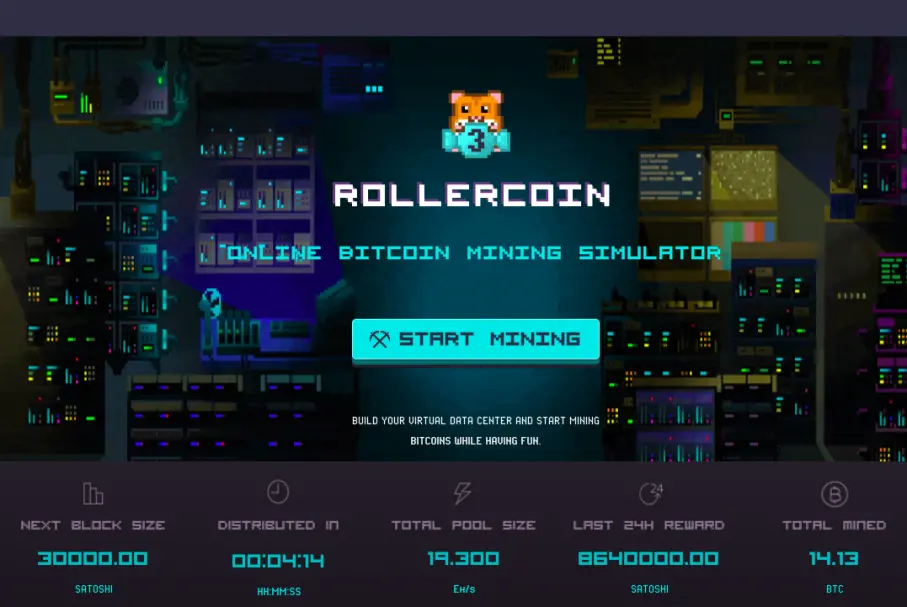 Snapshot from Rollercoin