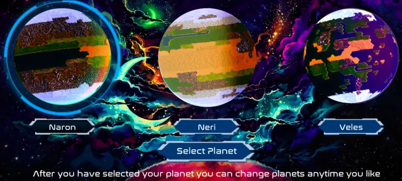 Snapshot from Alien Worlds io
