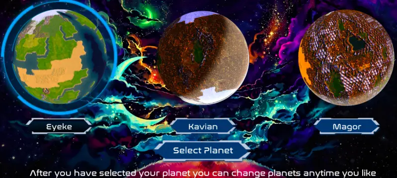Snapshot from Alien Worlds io