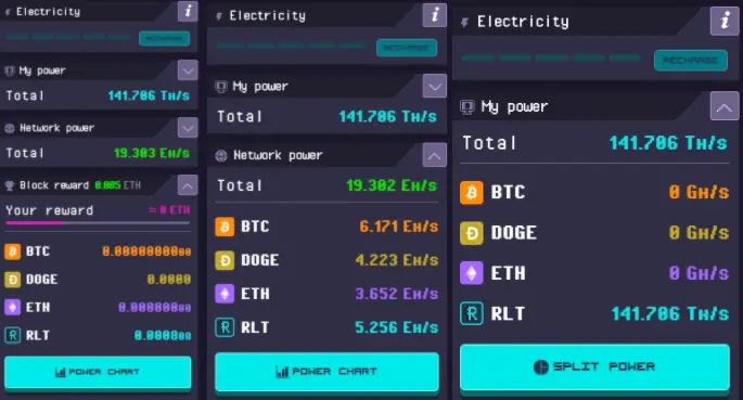 Snapshot from Rollercoin