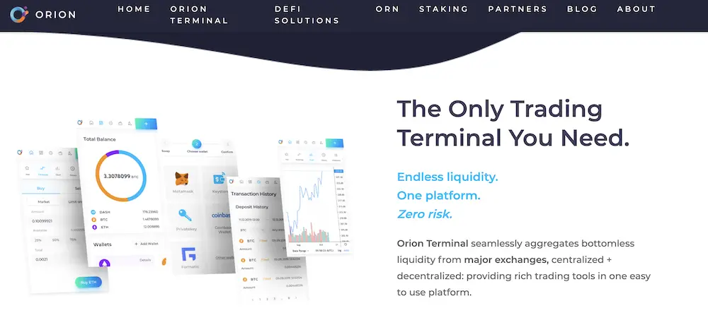 orion, dex, trading, cryptocurrency, blockchain