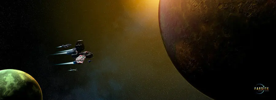 Farsite is a blockchain powered sandbox massively multiplayer online (MMO) real-time strategy (RTS) game.