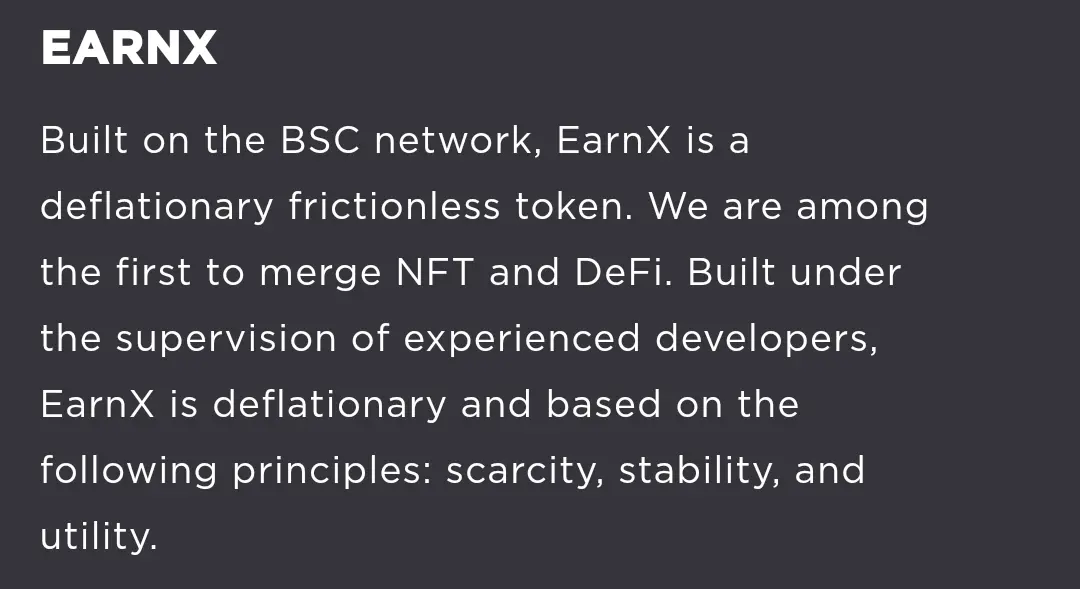 EarnX is going to explode.