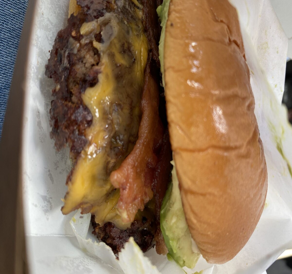 bacon avocado burger shake shack