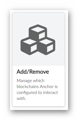 Add blockchains