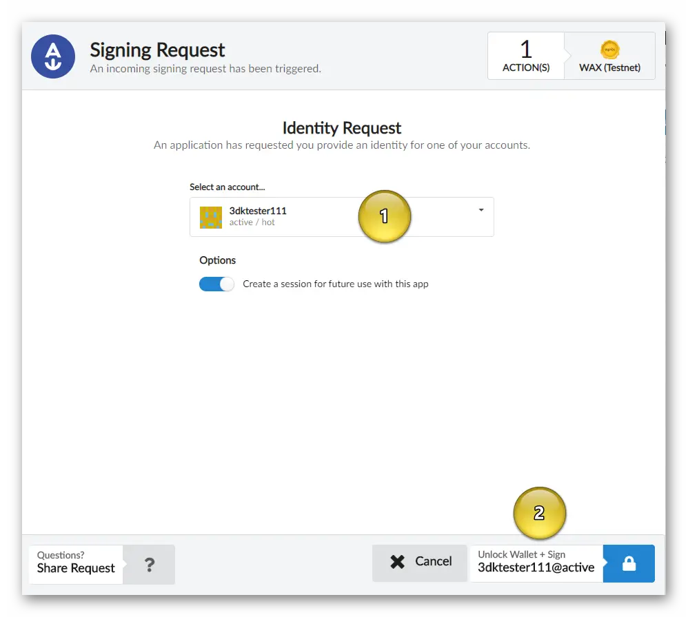 Identity Request