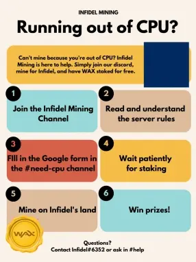 Infidel Mining CPU Staking Program
