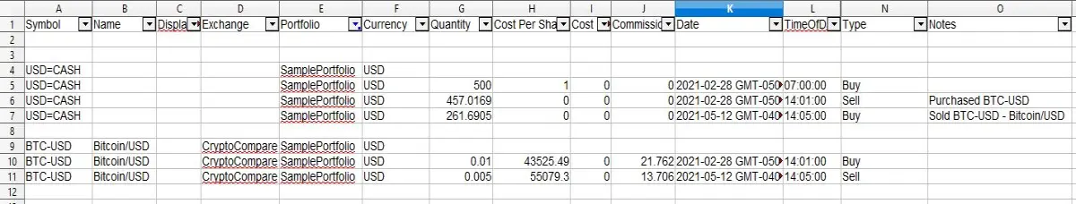 CSV Export from App